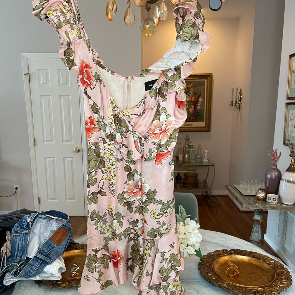Majorelle floral mini dress!